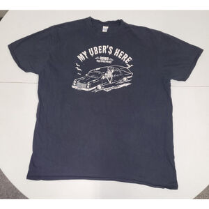 MORBID Podcast Merch My Ubers Here Retired Rare TShirt Adult Size 2xl XXL Vguc